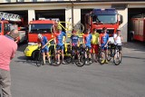 Startują już jutro! Strażacy ze Słupska pojadą 650 km rowerami, aby pomóc dwóm kolarkom po wypadku