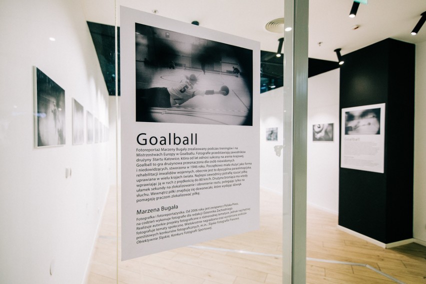 Wystawę "Goalball" Marzeny Bugały, fotoreporterki DZ, można...