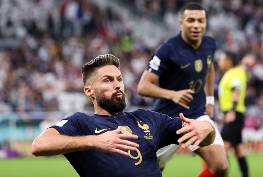 MŚ 2022. Chwila nieuwagi. Tak Francja strzeliła Polsce gola na 1:0. Olivier Giroud zaskoczył naszą obronę [WIDEO]