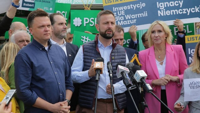 Władysław Kosiniak-Kamysz i Szymon Hołownia zachęcali młodych ludzi do udziału w wyborach