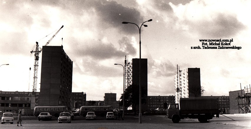 Osiedle Reja w 1973 roku.