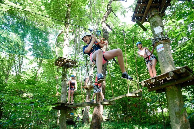 10.Rekreacja. Szuka np. Park Linowy na BarbarceBaseny, kąpieliska, parki rozrywki i inne miejsca rekreacji to latem znów dobre źródło dorobienia. Park Linowy na Barbarce w Toruniu szuka np. instruktora na sezon. Zgłoszenia przyjmuje do 18 czerwca. "Naszymi klientami są też dzieci i obcokrajowcy, dlatego liczymy na osoby, które nie boją się maluchów i w stopniu komunikatywnym mówią w przynajmniej jednym języku obcym. Jeśli wspinasz się lub masz doświadczenie z prowadzeniem fanpage’a to są to dodatkowe super atuty!Praca w Parku to przyjemna opcja na wakacyjną pracę, zapewniamy niezbędne szkolenia. Zatrudniamy na podstawie umowy zlecenie, wynagrodzenie liczone jest na podstawie przepracowanych godzin oraz systemu premiowego. Sezon parkowy trwa do września, grafik układamy z miesięcznym wyprzedzeniem" - czytamy w ogłoszeniu.POLECAMY TAKŻE: W tych regionach w Kujawsko-Pomorskiem nie ma już koronawirusaCertyfikat szczepień obowiązkowy w pracy? Jak to wygląda w Toruniu?