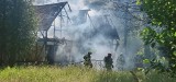 Pożar w Mielnie. Pięć zastępów straży pożarnej w akcji [ZDJĘCIA]