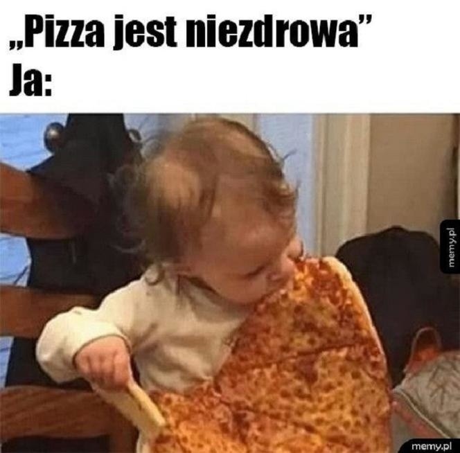 17 stycznia - Światowy Dzień Pizzy. Zobacz najśmieszniejsze memy z pizzą w roli głównej