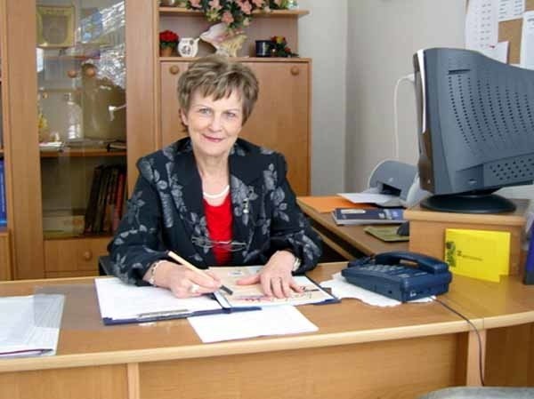 Tamara Łapińska, była dyrektor gimnazjum