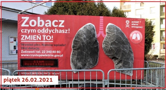 "Płuca" Polskiego Alarmu Smogowego po dwóch tygodniach stania w Brzeszczach