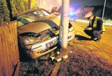 Wypadek w Stalowej Woli. Alfa romeo uderzyła w tył forda focusa