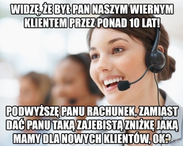 Pracownik call center...