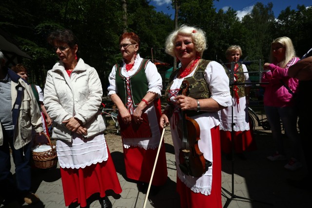 Piknik Kaziuki nad Słupią w Lasku Pólnocnym.