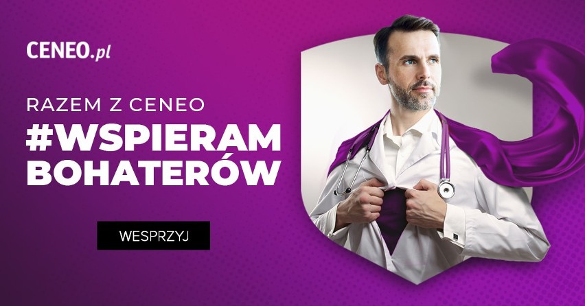 Serwis Ceneo.pl ruszył z akcją Razem z Ceneo #Wspierambohaterow