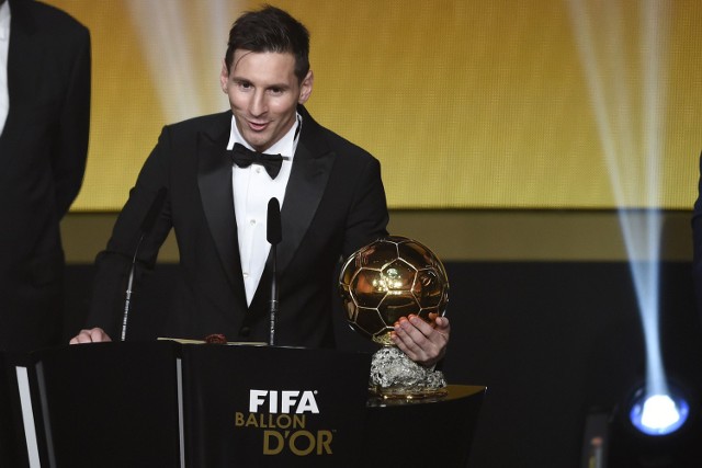Messi zdobył Złotą Piłkę. Po raz piąty!