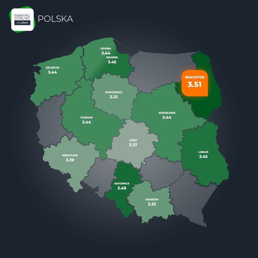 Bielawy najbardziej atrakcyjną dzielnicą Bydgoszczy [ranking]