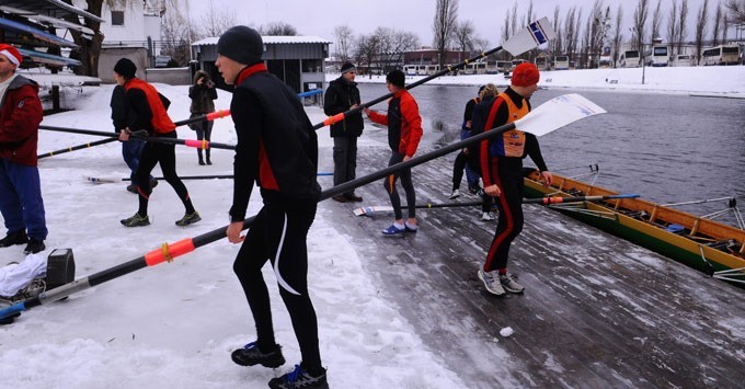 W Nowy Rok spotkali się nad Brdą