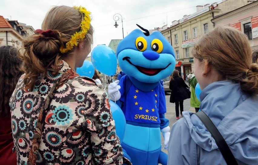 Lubelski Dzień Europy na deptaku (zobacz ZDJĘCIA)