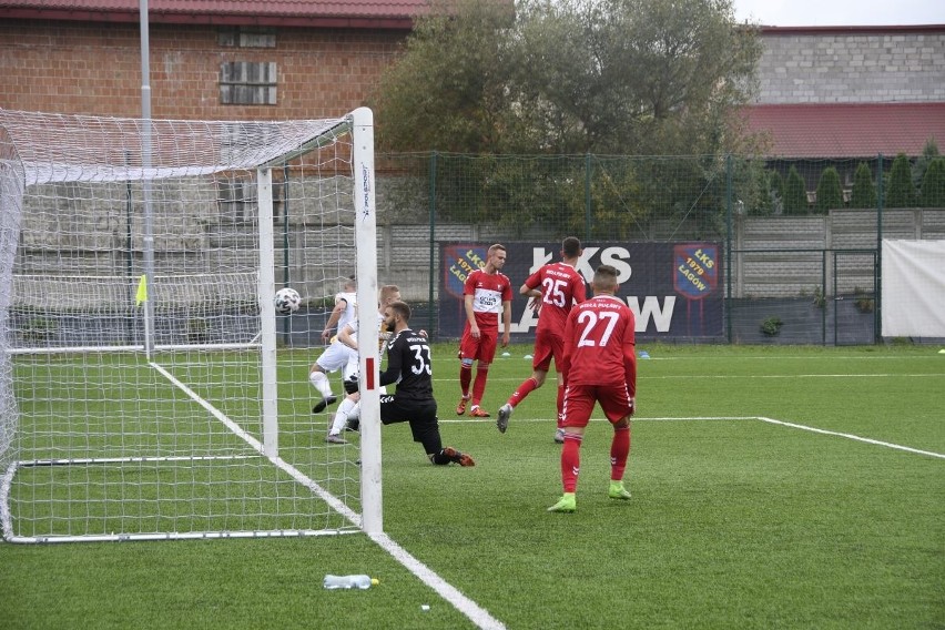 3 liga. Kontrowersje w Łagowie. ŁKS Probudex przegrał z Wisłą Puławy 1:3 [ZDJĘCIA Z MECZU I KIBICÓW, WIDEO]