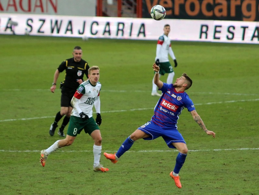 06.02.2021. Piast Gliwice - Śląsk Wrocław 2:0....