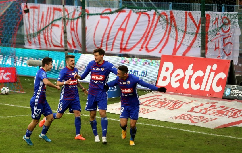 06.02.2021. Piast Gliwice - Śląsk Wrocław 2:0....