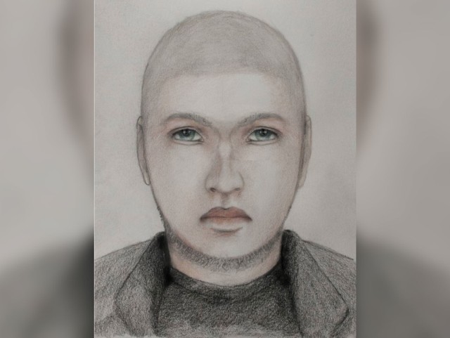 Portret pamięciowy poszukiwanego przez darłowską policję.