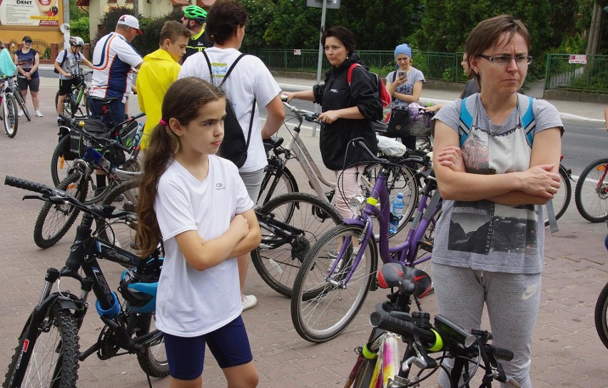 Kazimierza kręciła... na rowerach. Z dziekanem w pierwszym wachlarzyku 