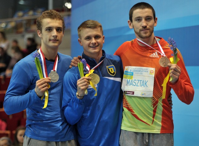 Remigiusz Olszewski wspólnie z kolegami obronił tytuł mistrza Polski w sztafecie 4x100 m