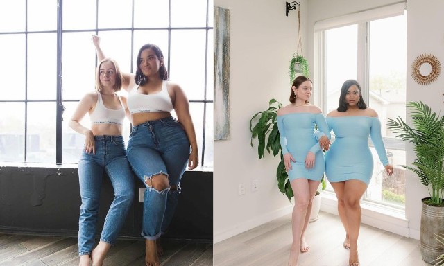 Ty też masz dość, że ubrania reklamują tylko modelki w rozmiarze XS? Te dziewczyny pokazują, jak te same ciuchy wyglądają na różnych ciałach. Zobacz najlepsze zdjęcia!