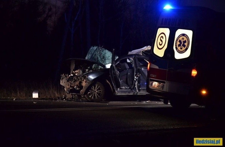 Tragiczny wypadek na DK63 pod Radzyniem Podlaskim. Zginęły dwie osoby