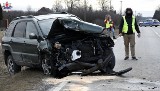 Tragiczny wypadek w powiecie kraśnickim. Jedna osoba nie żyje, a druga jest ranna