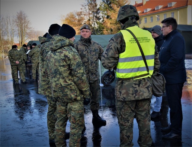 Warsztaty "Parasol Wojsk Obrony Terytorialnej" w Braniewie.