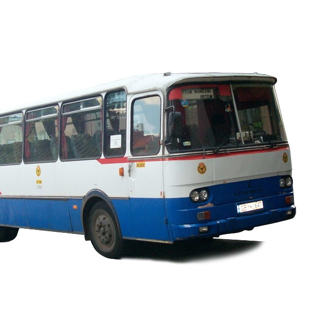 Autobus bytowskiego pekaesu.