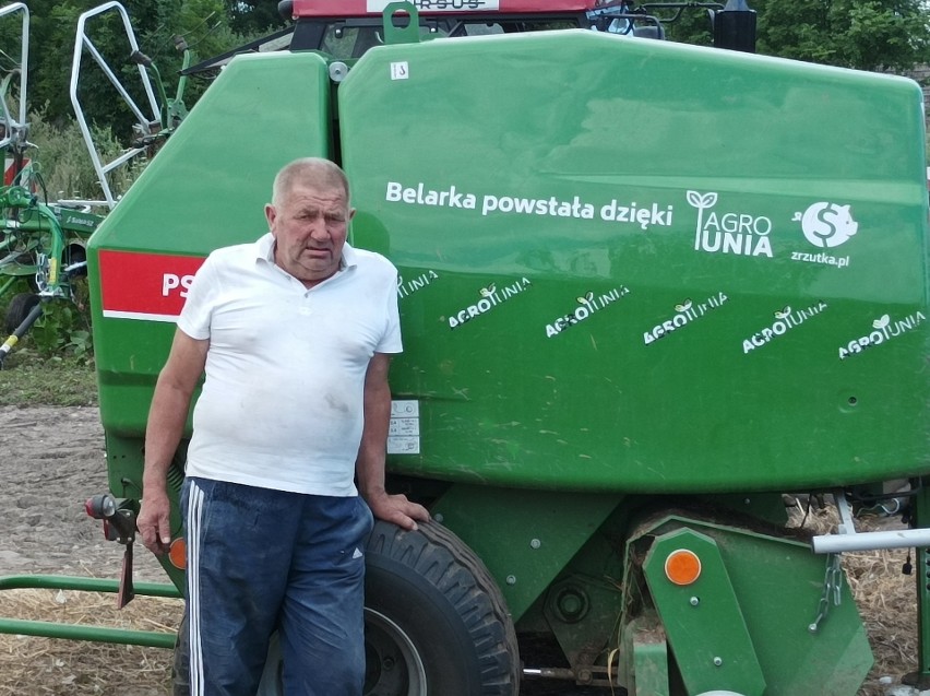 Nowe sprzęty w gospodarstwie Gienka i Andrzeja