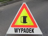 Wypadek przy Limanowskiego. Dwie osoby trafiły do szpitala