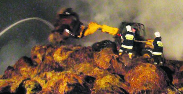 Akcja gaśnicza trwała około 12 godzin. Z ognem walczyło 16 zastępów strażaków