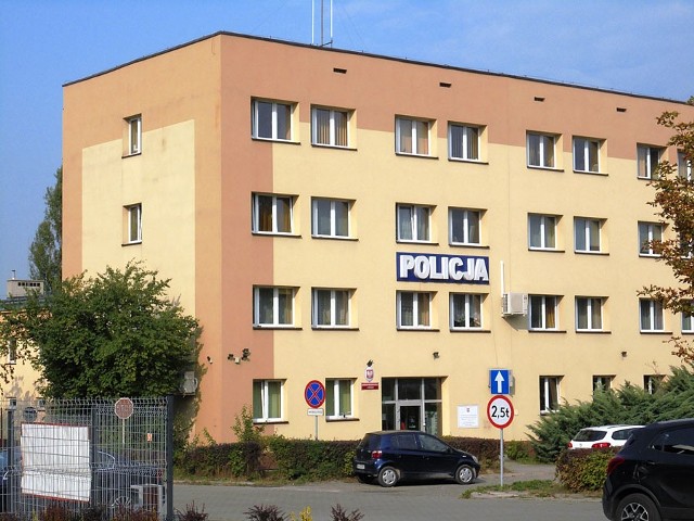 Obecna siedziba policji przy ul. Jedynaka w Wieliczce