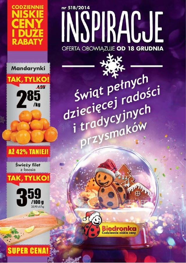 Biedronka gazetka świąteczna [CENY PRODUKTÓW, PROMOCJE, RABATY] Zakupy w  Biedronce | Dziennik Zachodni