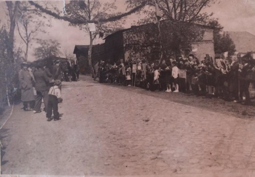Parada z okazji Święta 1 Maja 1949 roku