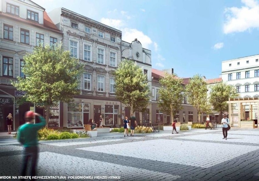 Tak ma wyglądać ostrowski rynek po modernizacji.