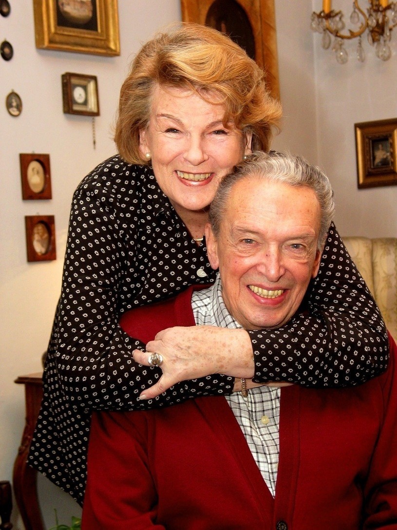 Maria Koterbska z mężem - Janem
