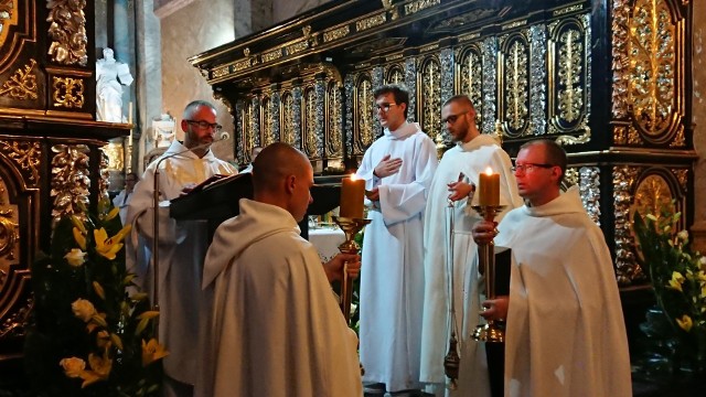 Piękne jubileusze w Archiopactwie Cystersów w Jędrzejowie: 880-lecie fundacji klasztoru oraz 75. rocznica powrotu cystersów do Jędrzejowa.