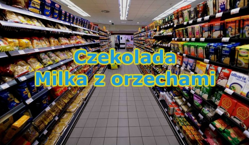 W polskich sklepach czekolada miała mniej orzechów niż na...