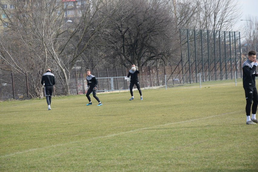 Fortuna 1 Liga. Radomiak Radom przed meczem z Wartą Poznań. Wszyscy piłkarze trenują