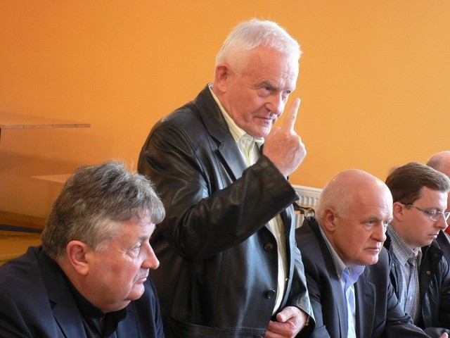 Spotkanie z Leszkiem Millerem, przewodniczącym SLD zorganizowano w czwartkowe przedpołudnie w Lęborku.