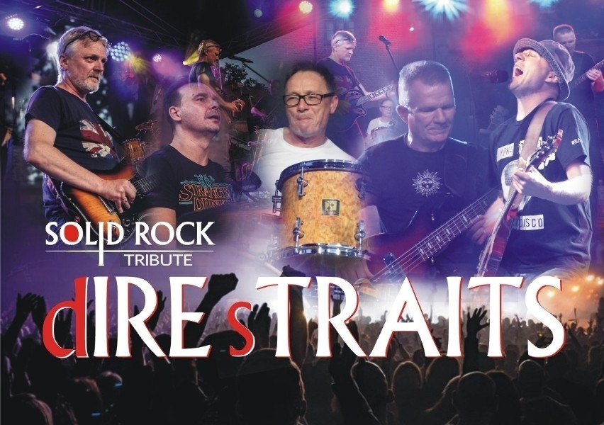 Koncert muzyki zespołu Dire Straits - popularnego w latach...