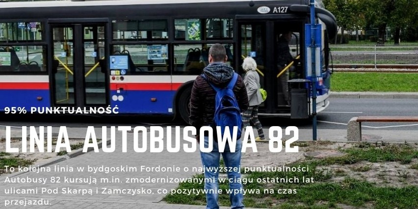 Które autobusy i tramwaje w Bydgoszczy się nie spóźniają?...