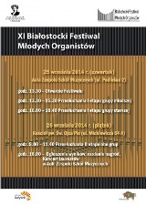 XI Białostocki Festiwal Młodych Organistów