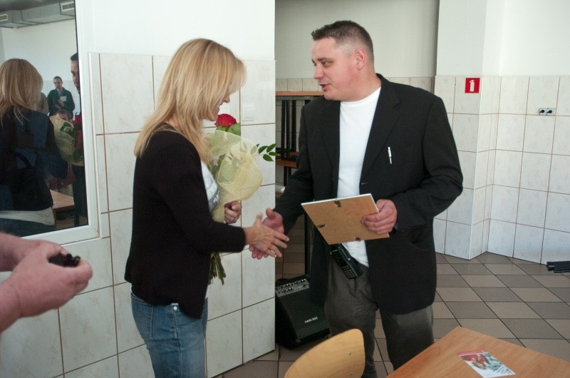 Iwona Guzowska odwiedziła areszt w Ustce