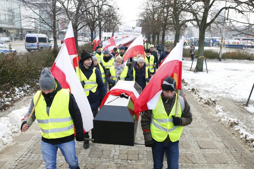 Protest rolników w Warszawie. Oblężenie stolicy