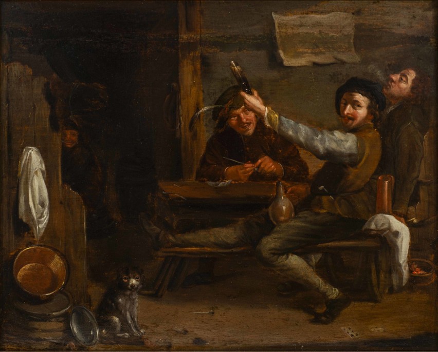 David Teniers Młodszy (krąg), Scena w karczmie, XVII w.,...