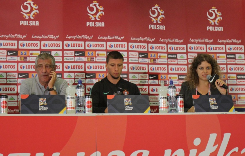 Trener Fernando Santos na konferencji przed meczem Polska -...
