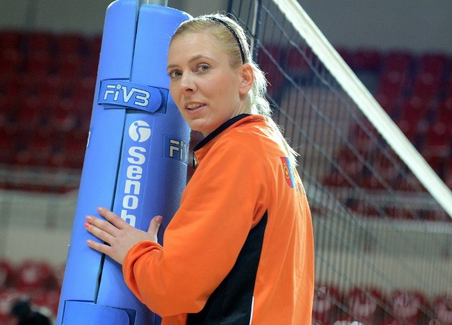 Małgorzata Ślęzak dwa sezony w barwach AZS WSBiP KSZO Ostrowiec ukoronowała awansem do Orlen Ligi.