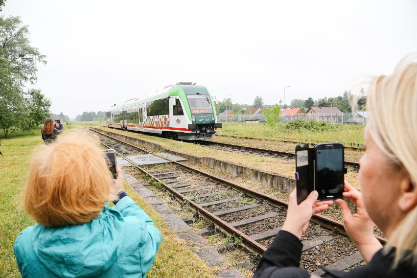 Pociągi na trasie Białystok - Waliły już jeżdżą